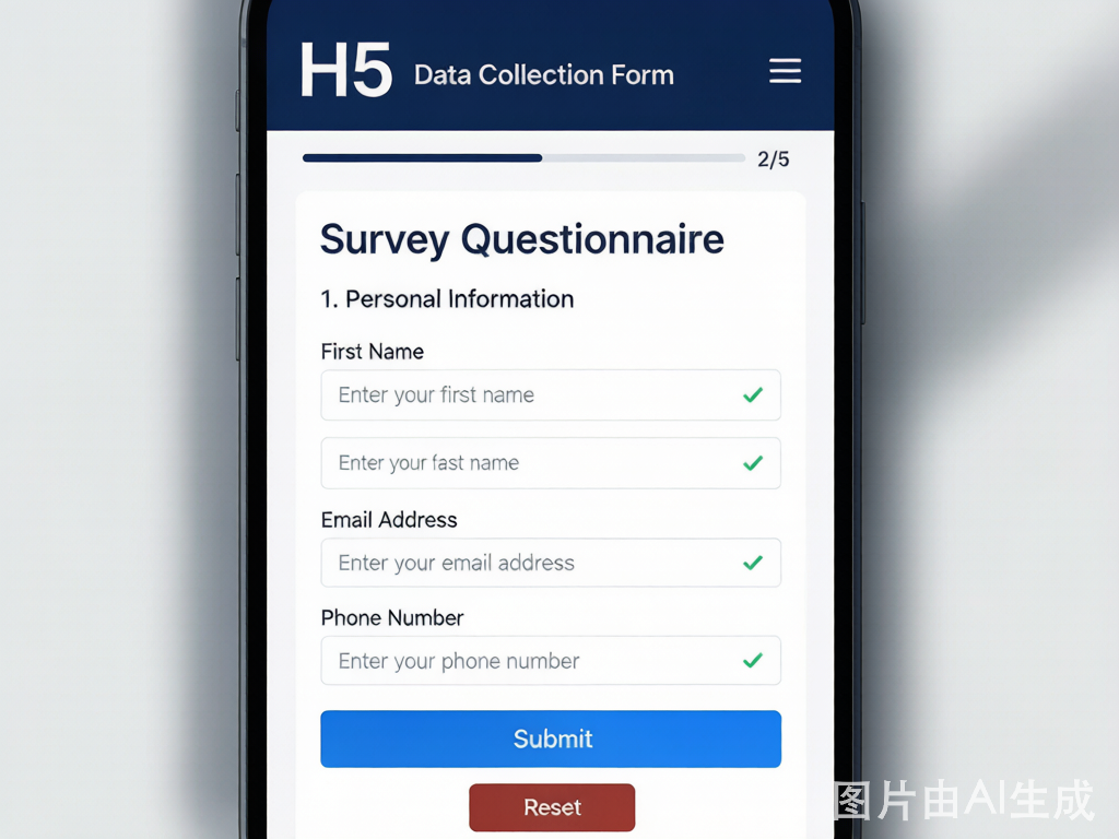 H5数据收集页