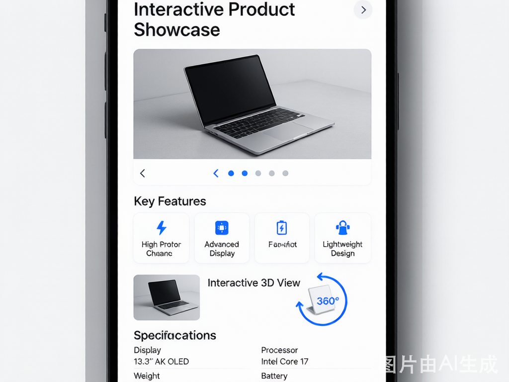 H5产品展示页